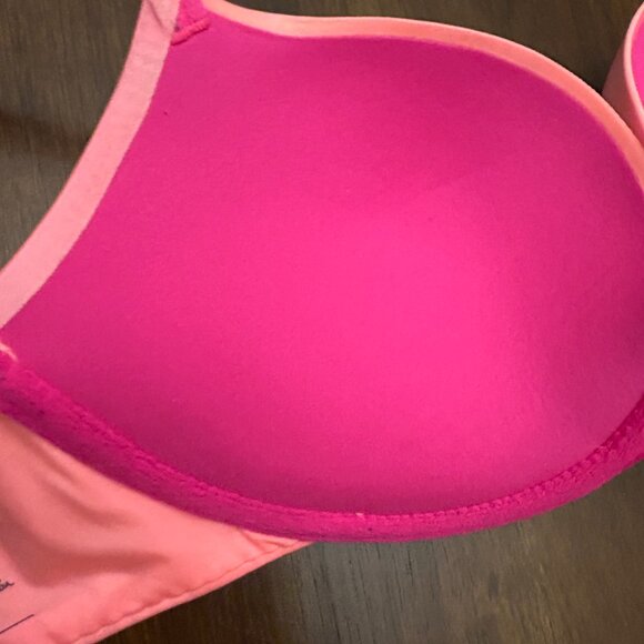 Victoria's Secret Women Very Sexy Padded Demi Pink/Peach 34C - Picture 15 of 16